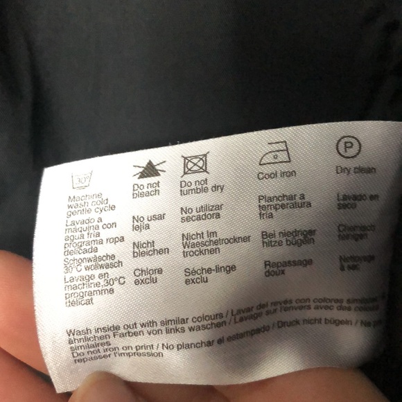 Black cotton mix blazer, edc by Esprit, M, worn once, 2 fake pockets in front, - Picture 6 of 10